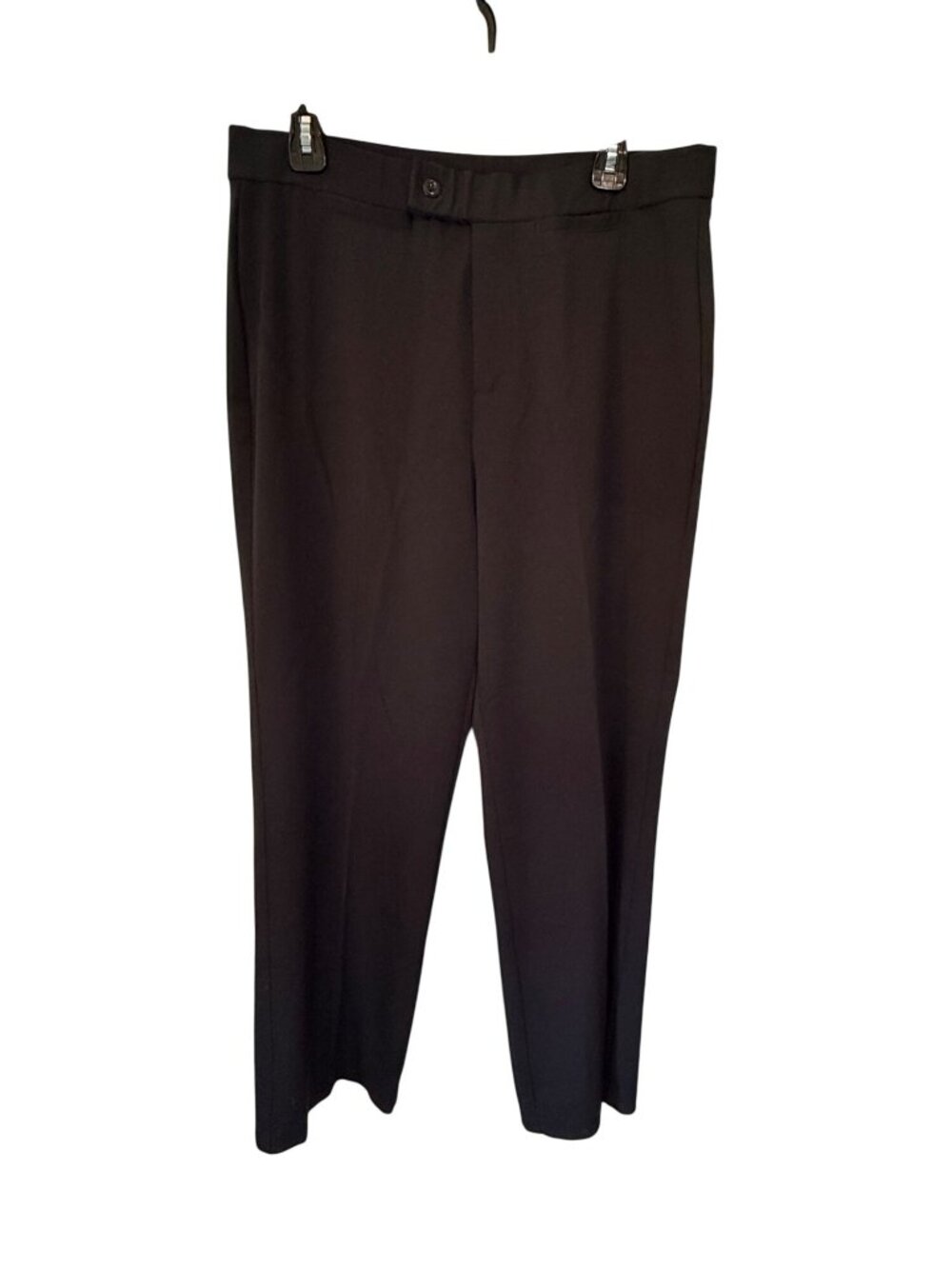 Christopher & Banks Dress Pants Womans Black Straight Leg Trouser 14